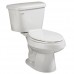 American Standard 1100EL.020 White ChinaLUX ChinaLUX Replacement Elongated Front Toilet Bowl for 12" - B002MUXM2E